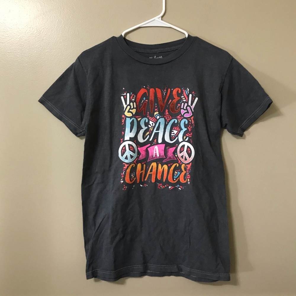 Philcos Give Peace A Chance John Lennon Graphic Tee
